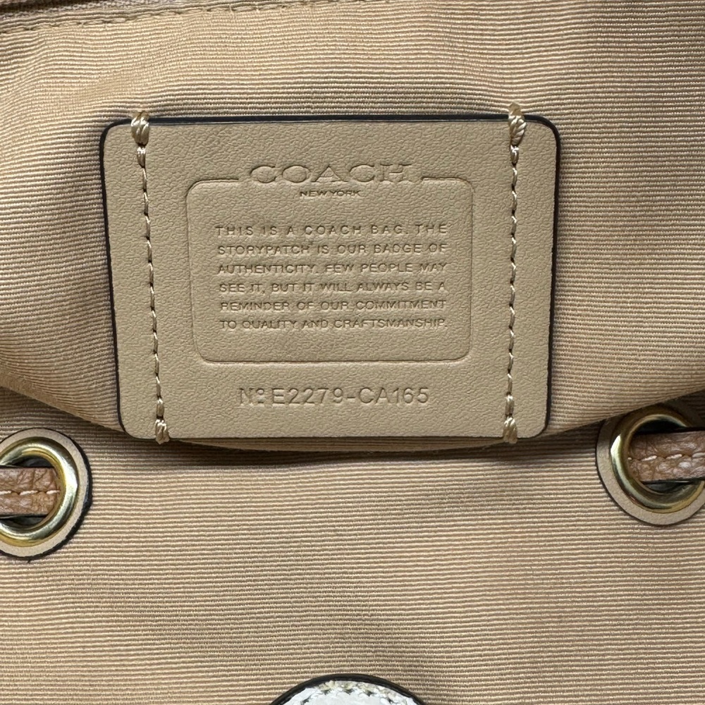 Coach Andy Horse & Carriage Tote - Picture 13 of 13